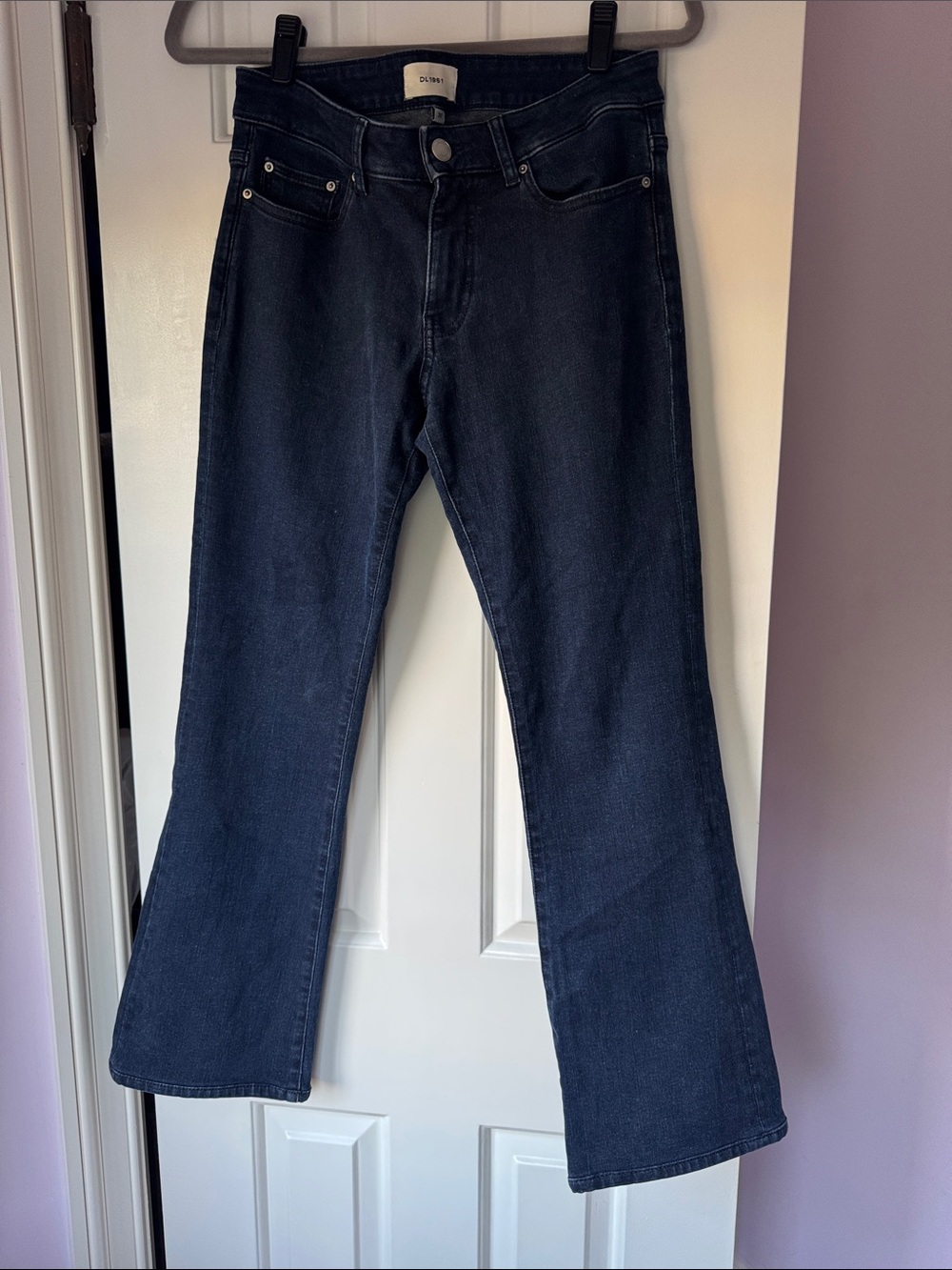 DL1961 Bootcut Jeans — Dark Blue Denim